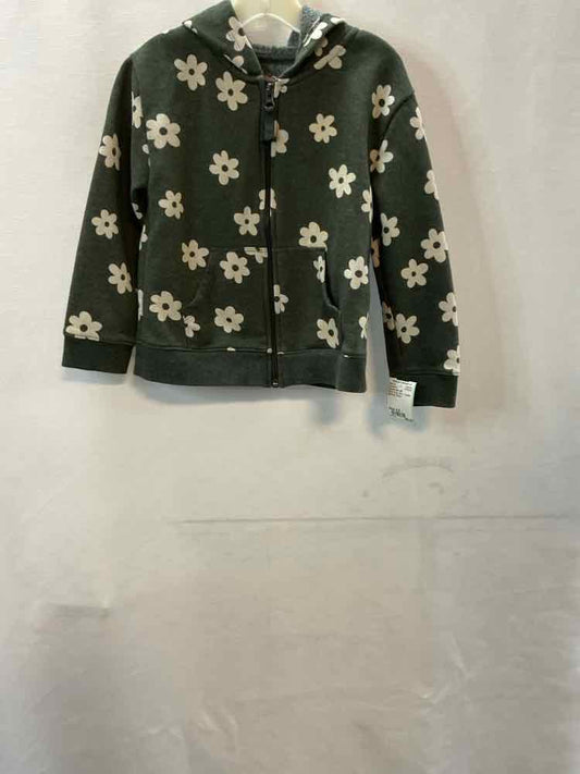 Cat and Jack (D) White Gray Toddler Size 4-5 Sweatshirt