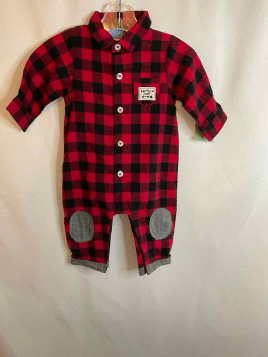 Good Lad (B) Gingham Infant Size 6 MO 1PC Casual