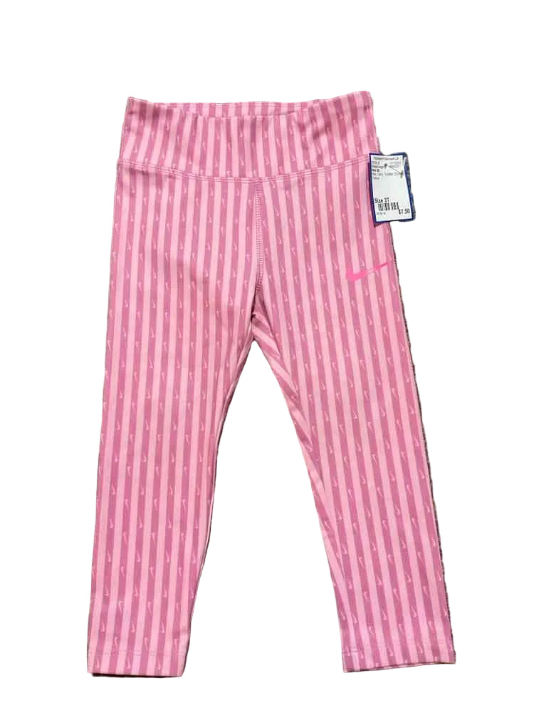 Nike (B) Pink Toddler Size 3T Girl's AthleticLeggings