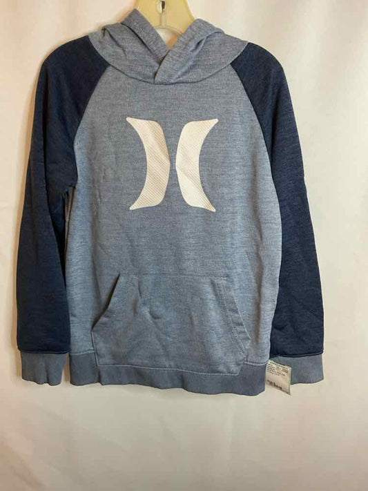 Hurley (C) White Blue Youth Size 6 Sweatshirt
