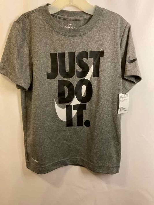Nike (B) Black Gray Youth Size 7 2PCAthleticShortSuit