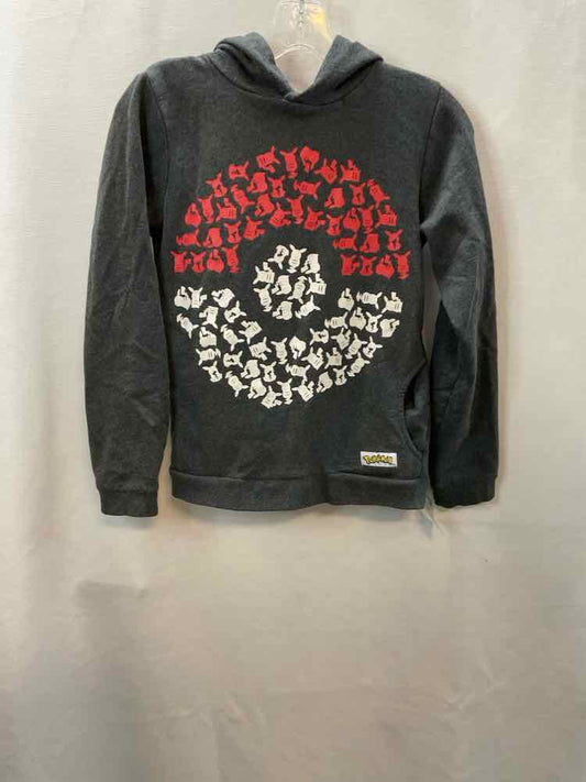 Pokemon Red Gray Youth Size 14 Sweatshirt