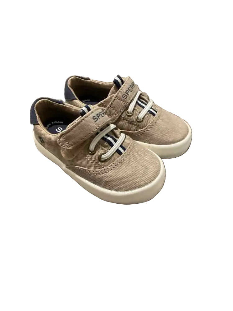 Sperry (A) Brown Blue Toddler Shoe Size 5 (Toddler) Boy's Casual Shoes