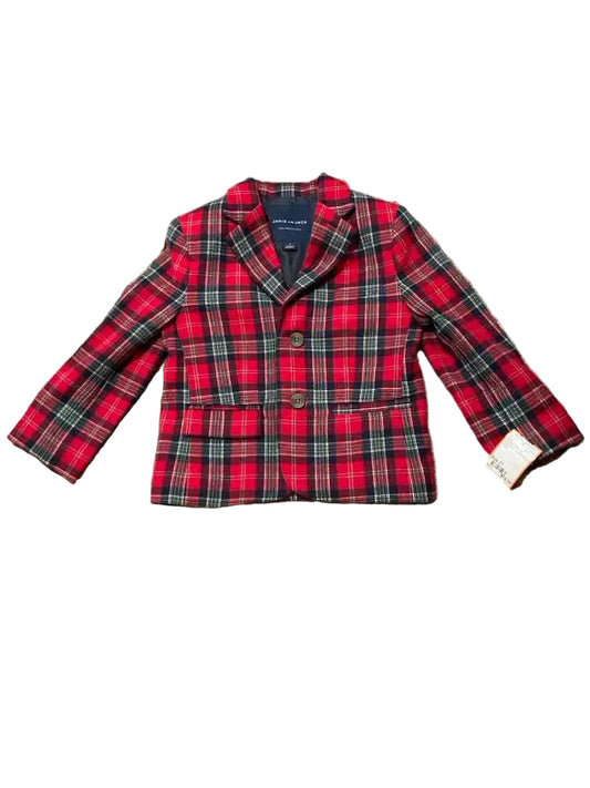 Janie and Jack (A) Plaid Toddler Size 3T Boy's Blazer