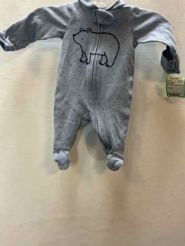 Carters (C) Blue Infant Size Preemie 1PCSleepwear