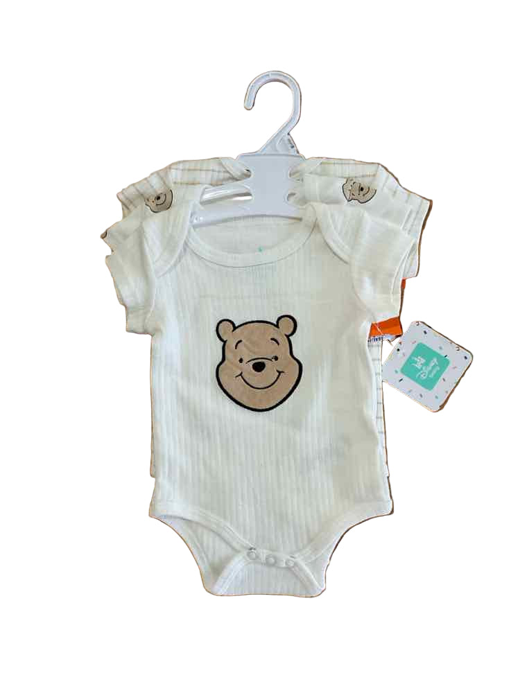 Disney Babies (C) Cream Infant Size 0-3 MO Girl's 3PC Casual