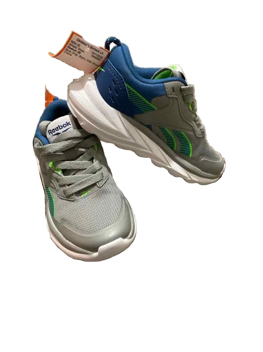 Reebok (B) Blue Gray Youth Shoe Size 11 (Youth) Boy's Athletic Shoes