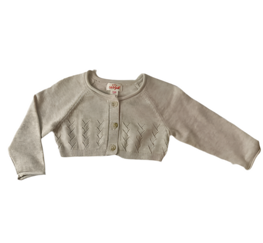 Cat and Jack (D) Tan Infant Size 3-6 MO SweaterLight