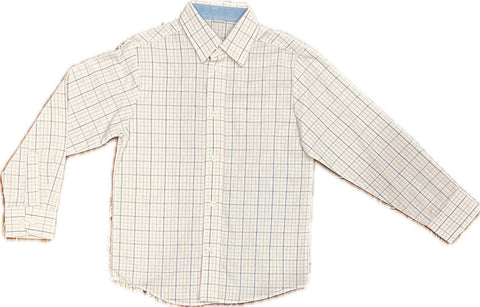 Youth Boys 6 CO D Brand Gingham Buttondown