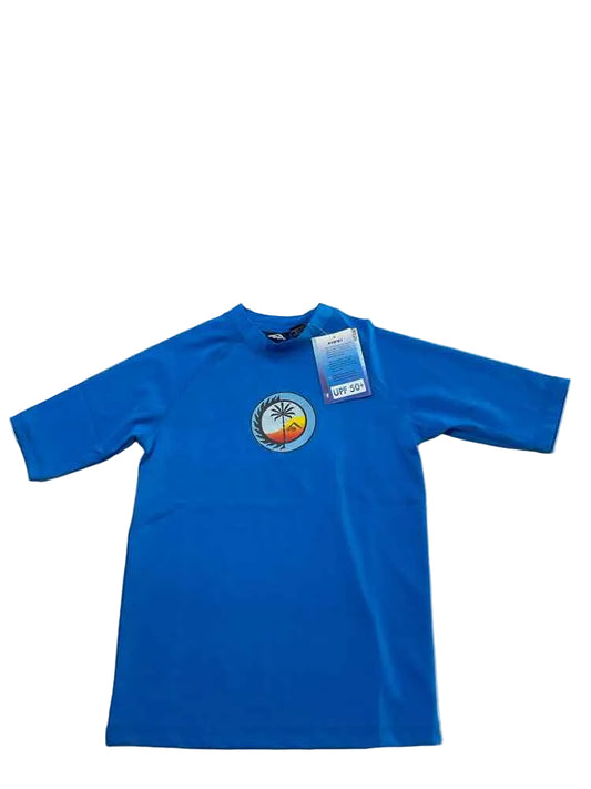 C Brand Blue Youth Size 12 Boy's SwimTop