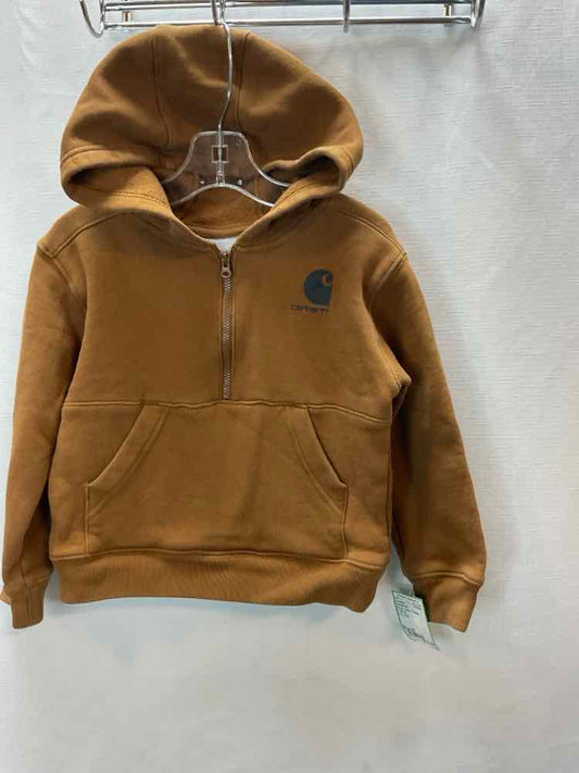 Carhartt (A) Brown Toddler Size 4T Sweatshirt