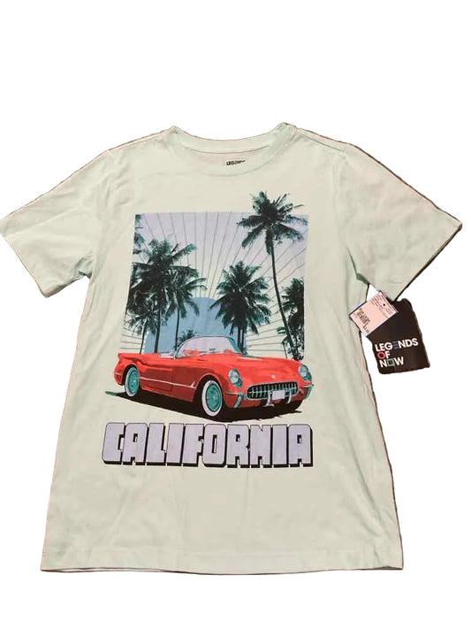 Legends of Now Mint Green Youth Size Large Boy's SSTop