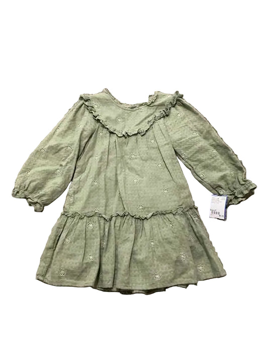 Cat and Jack (D) Green Toddler Size 4T Girl's CasualDress