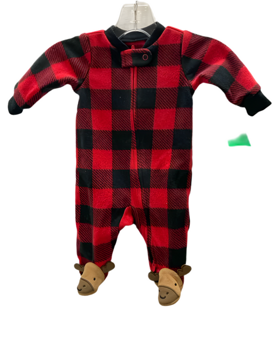 Carters (C) Gingham Infant Size NB 1PCSleepwear