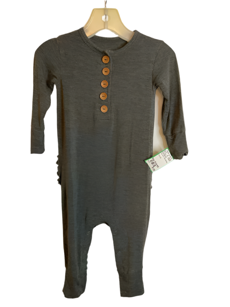 Posh Peanut (A) Gray Infant Size 18-24 MO 1PC Casual