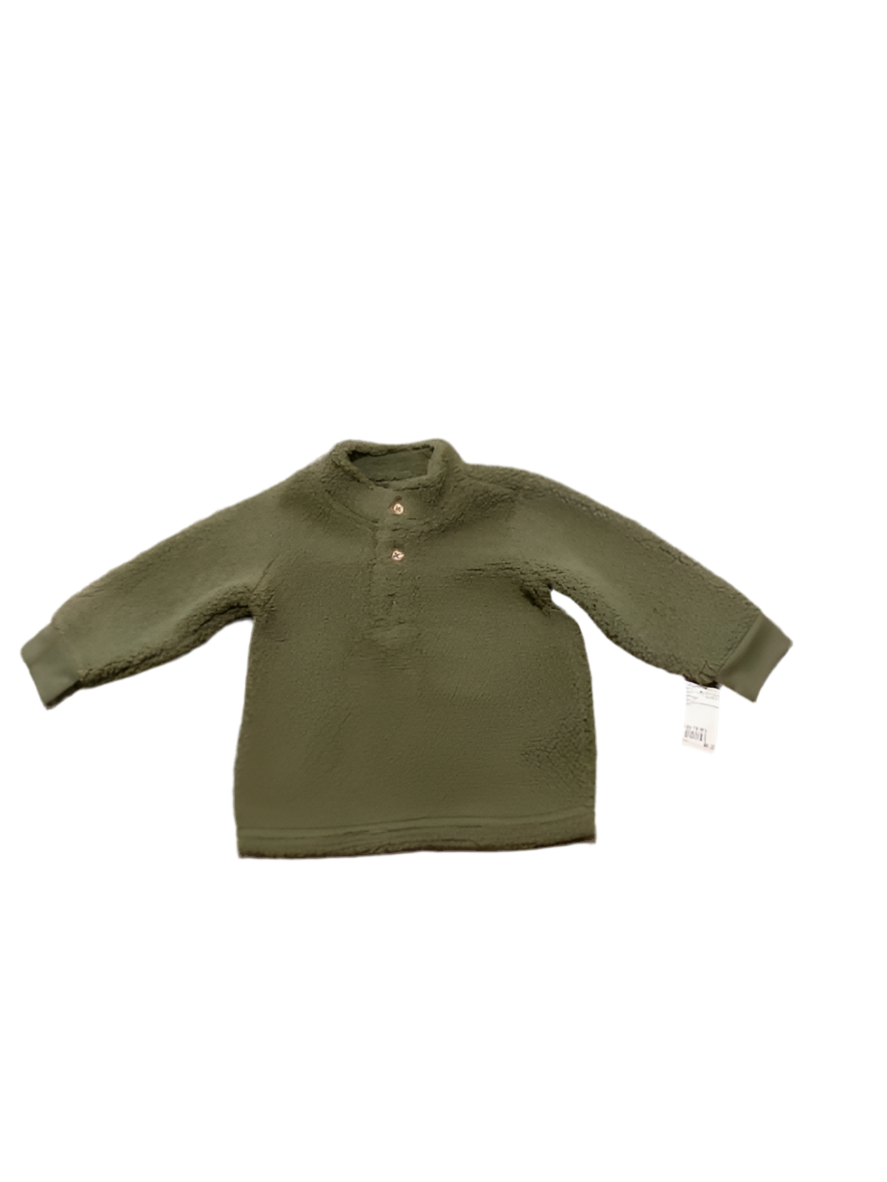 Carters (C) Olive Infant Size 18 MO Boy's Fleece