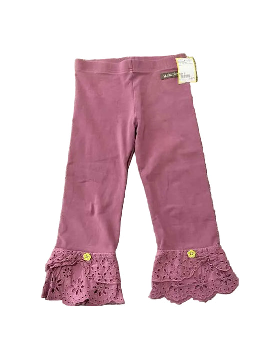 Matilda Jane (AA) Purple Youth Size 6 Girl's BasicLeggings