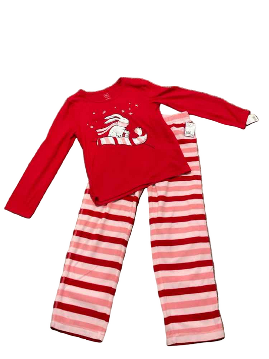 Gap Kids (B) Red Pink Youth Size 10-12 Girl's 2PCSleepwear