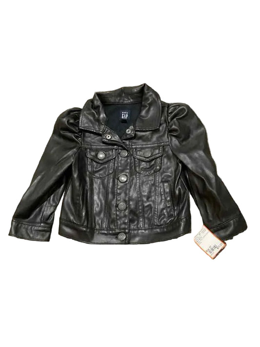 Baby Gap (B) Black Toddler Size 3T Girl's Jacket Light