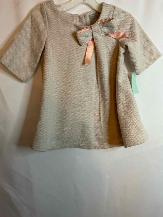 Tahari (C) Cream Toddler Size 3T CasualDress