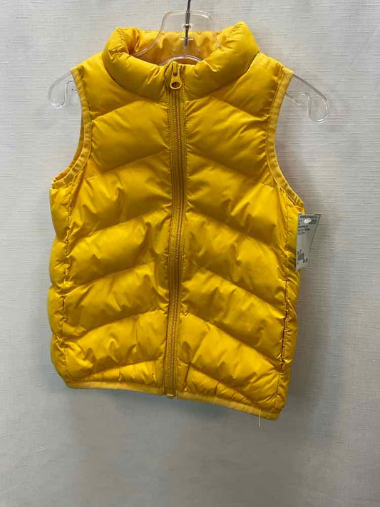 Wonder Nation (E) Yellow Toddler Size 2T Vest