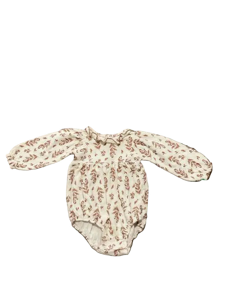 Modern Moments by Gerber (D) white brown Infant Size 12 MO Girl's 1PC Casual