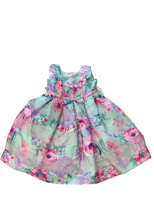 Jona Michelle (D) Floral Infant Size 24 MO Girl's PartyDress