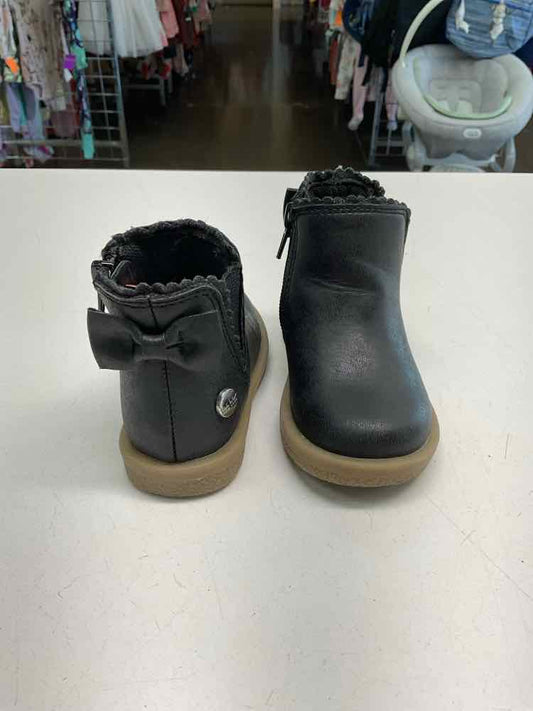 Nicole Miller (A) Black Toddler Shoe Size 4 (Toddler) Girl's FashionBoots