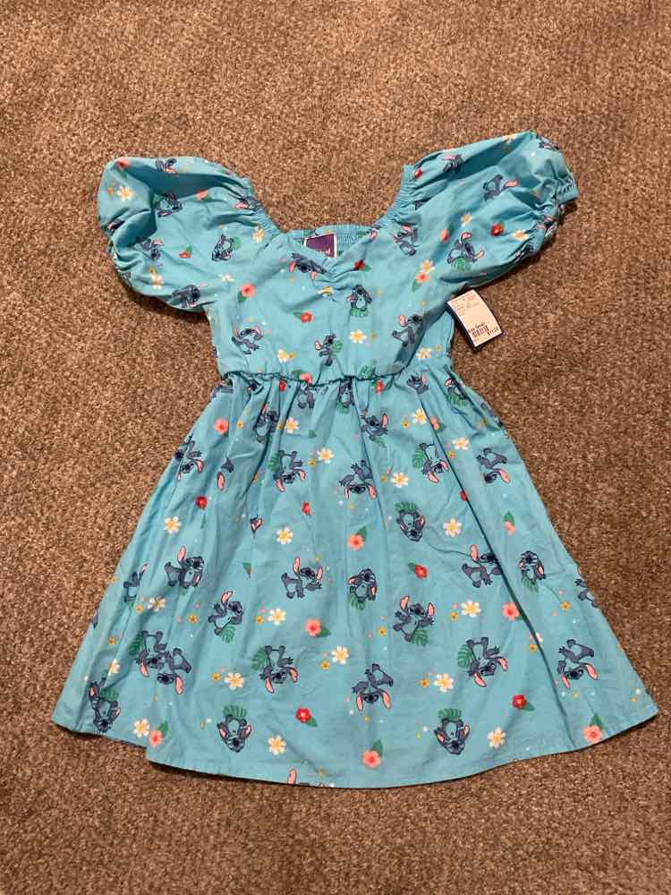 Disney (B) Blue Youth Size Small Girl's CasualDress