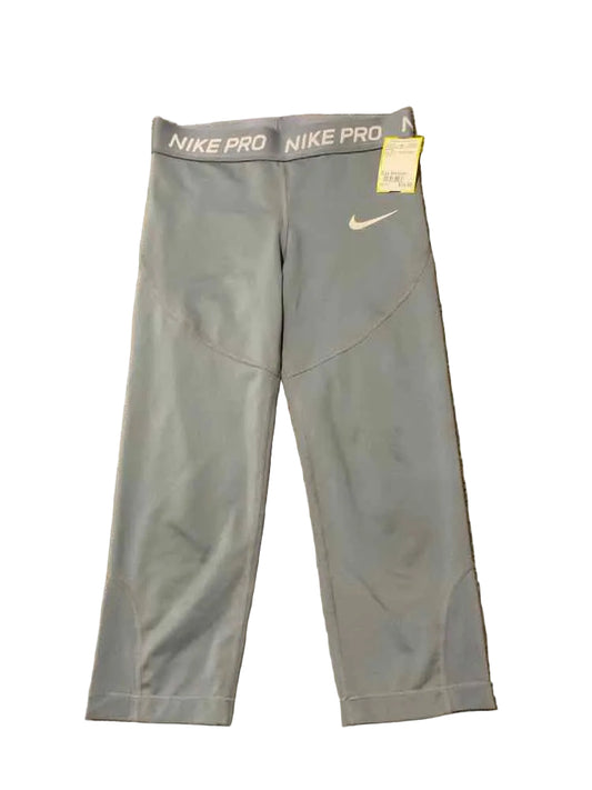 Nike (B) Blue Youth Size Medium Girl's AthleticCapris