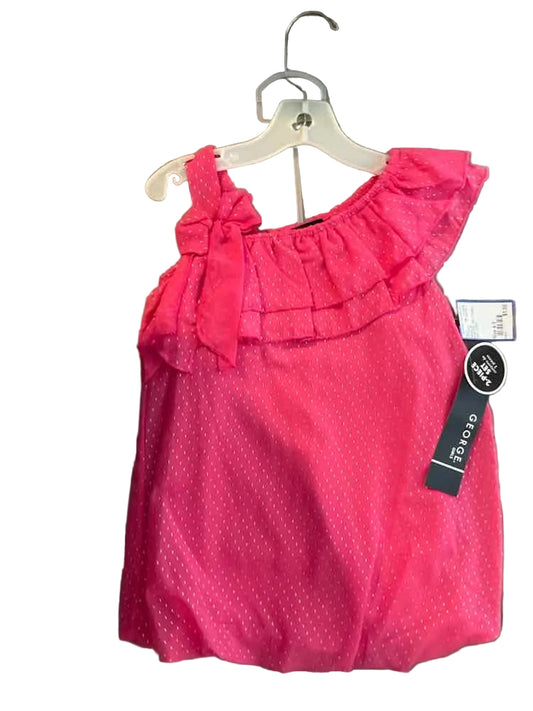 George (E) White Pink Toddler Size 4-5 Girl's 2PCCasual