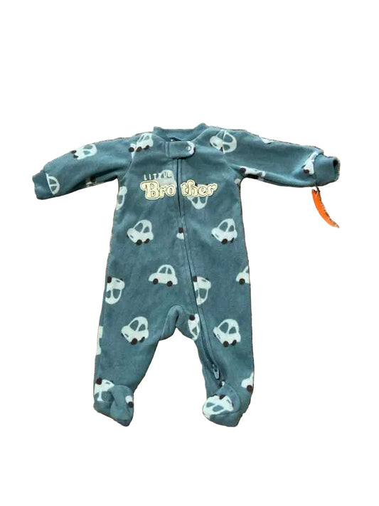 Carters (C) Blue Green Infant Size NB Boy's 1PCSleepwear