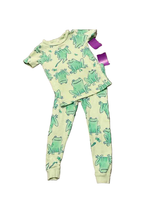 Carters (C) Green Toddler Size 2T Boy's 2PCSleepwear
