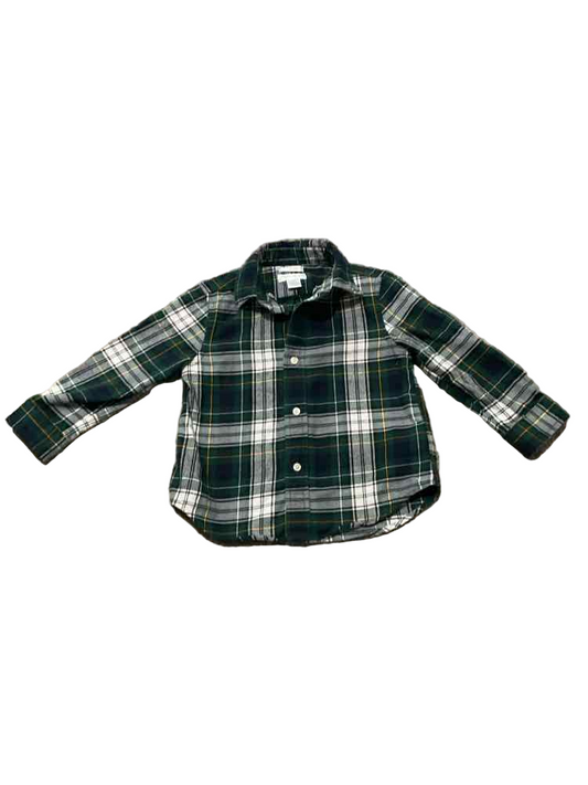 Ralph Lauren (A) Plaid Infant Size 24 MO Boy's ButtondownLS