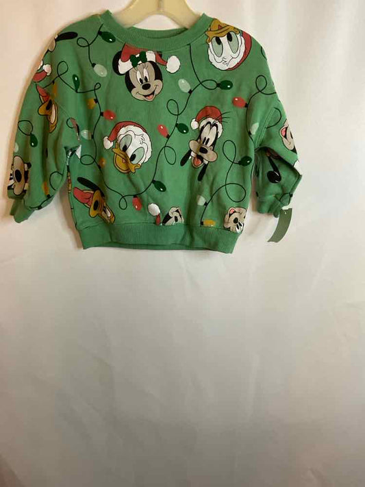 Disney (B) Christmas Infant Size 18 MO Sweatshirt
