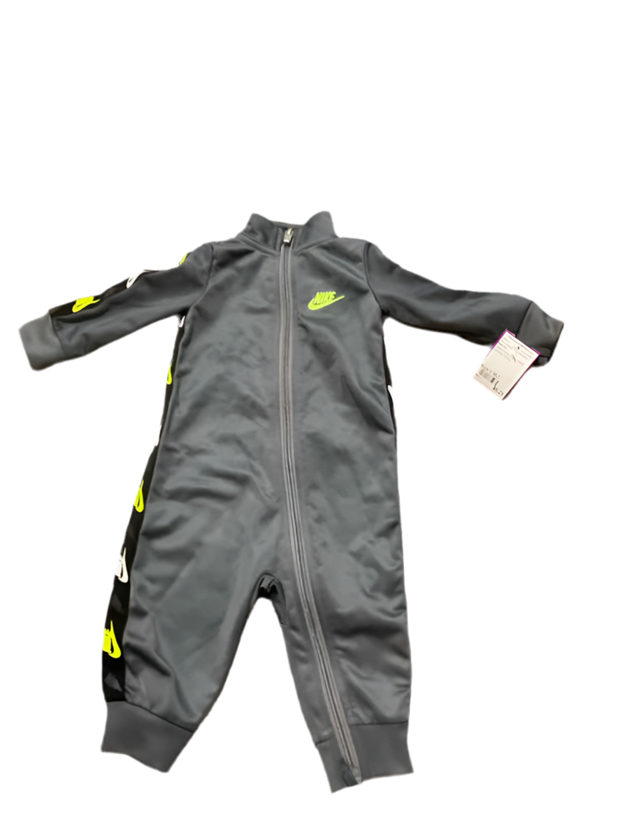 Nike (B) Green Gray Infant Size 6 MO Boy's 1PC Casual