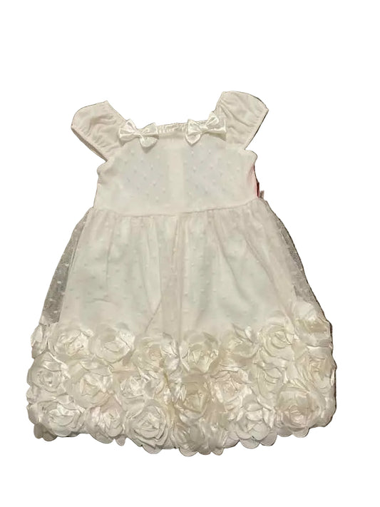 Nannette (C) Cream Toddler Size 4T Girl's PartyDress
