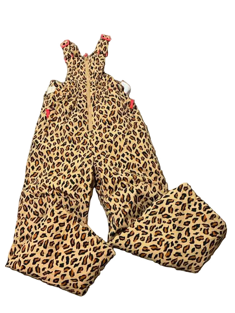 Amazon Essentials (D) Animal Print Youth Size 8 Girl's 1PC Snowsuit