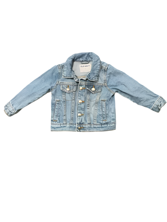Old Navy (C) Blue Toddler Size 2T Girl's Jacket Denim