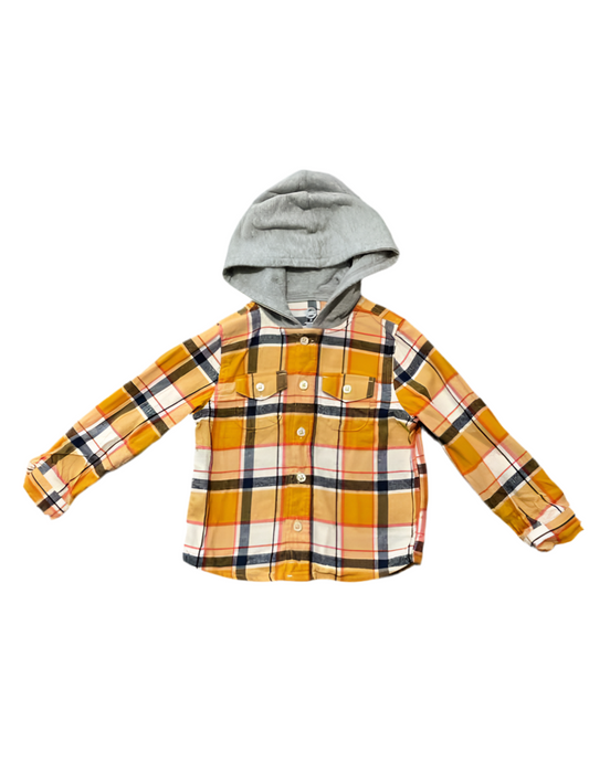 Wonder Nation (E) Plaid Toddler Size 3T Boy's ButtondownLS