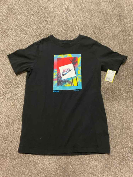 Nike (B) Black Youth Size Large Boy's AthleticTopSS