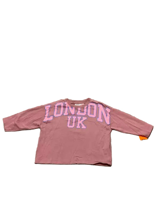 Zara (B) Mauve Infant Size 18-24 MO Girl's LSTop
