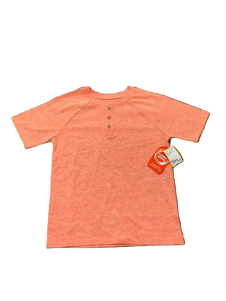 Wonder Nation (E) Orange Youth Size 8 Boy's SSTop