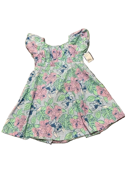 Disney (B) Blue Purple Youth Size 6-7 Girl's CasualDress
