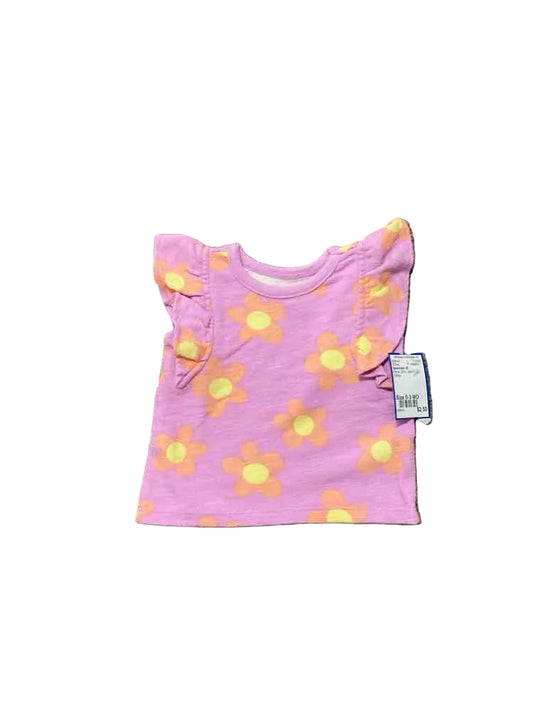 Garanimals (E) Floral Infant Size 0-3 MO Girl's SSTop