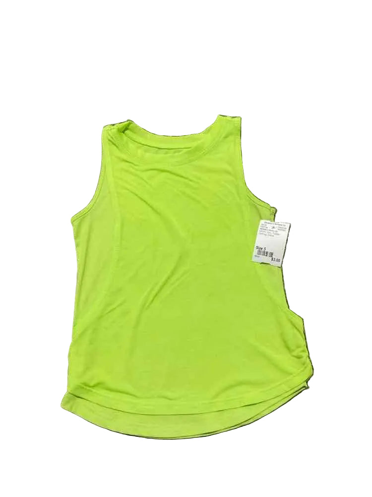 Athletics Works (D) NEON Toddler Size 5 Girl's TankTop