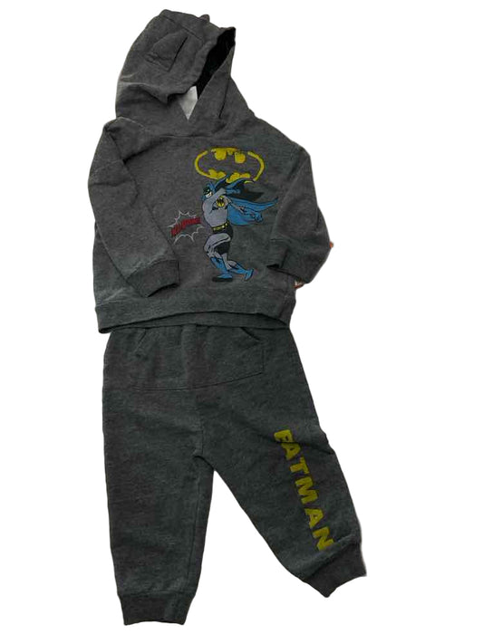 DC (B) Gray Infant Size 18 MO Boy's 2PC Casual