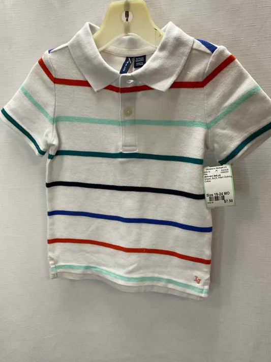 Janie and Jack (A) Striped Infant Size 18-24 MO Polo