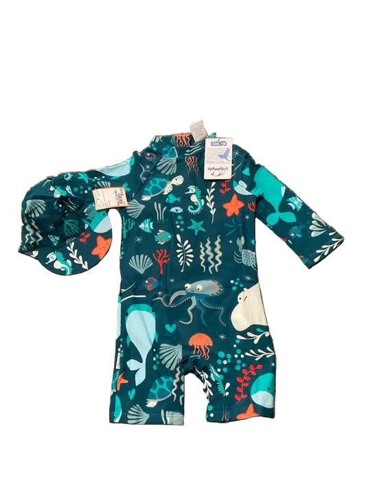 C Brand Ocean Infant Size 12-18 MO Boy's 2PCSwimwear
