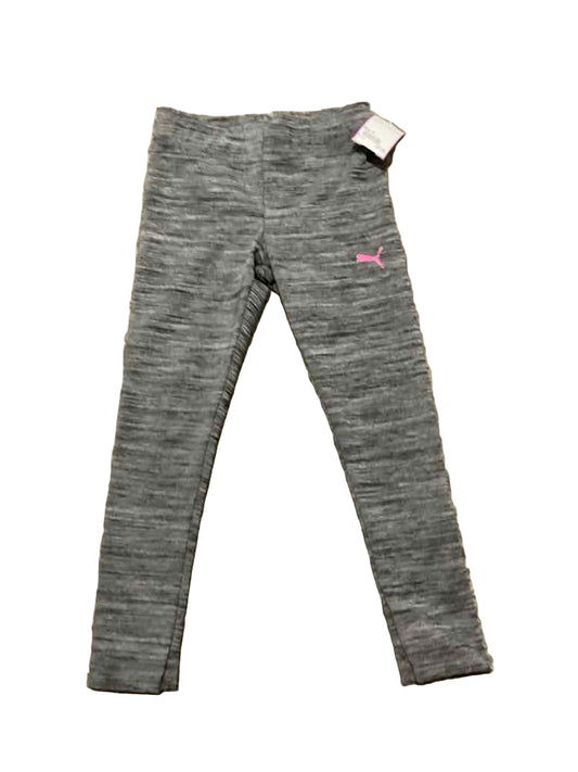 Puma (B) Gray Toddler Size 5 Girl's AthleticLeggings